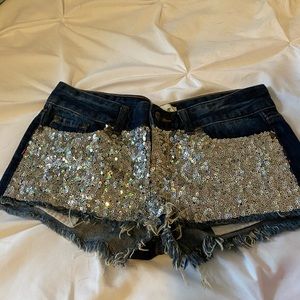 Sparkle shorts!